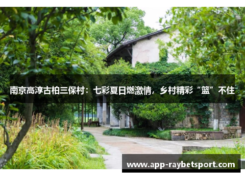 南京高淳古柏三保村：七彩夏日燃激情，乡村精彩“篮”不住